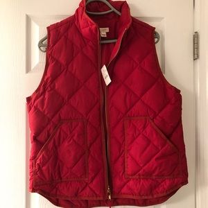 NWT J Crew puffer vest